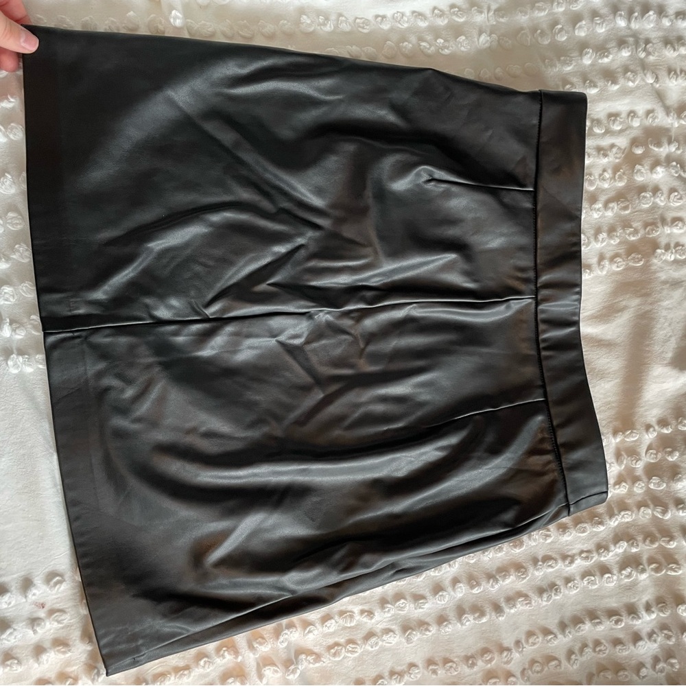Dynamite leather skirt